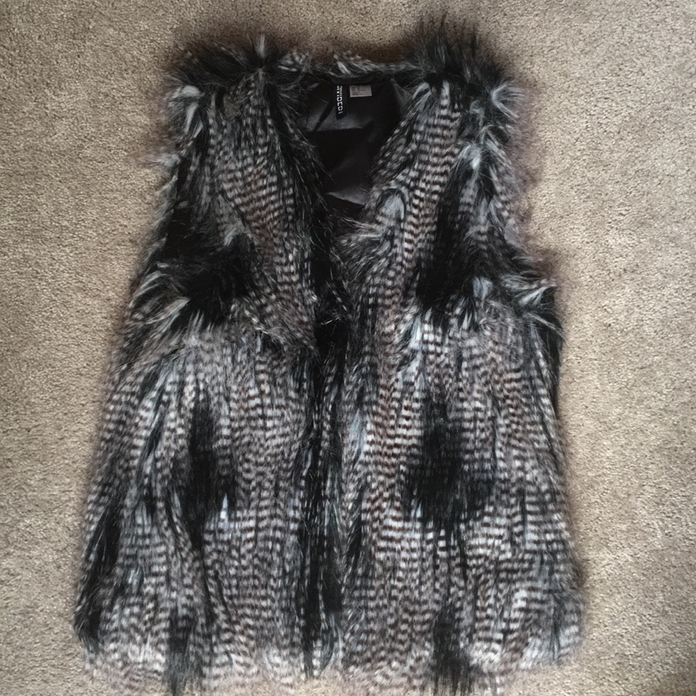 Like New Rock Star Fur Vest